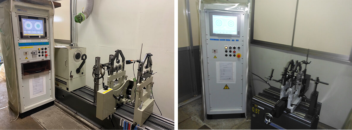 釣合試験(バランシング) イメージ